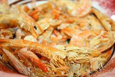 Camarones Secas, kind of like shrimp jerky