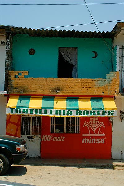 Tortelleria in a small town north of Puerto Vallarta