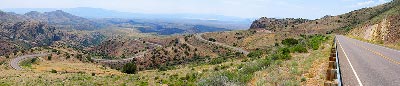 A road so good I wanted to do it again, even though it was blast-furnace hot.