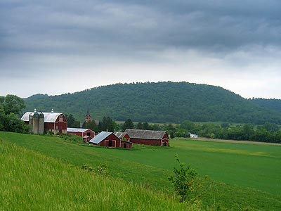 There are thousands of dairy farms just like this, around every corner.
