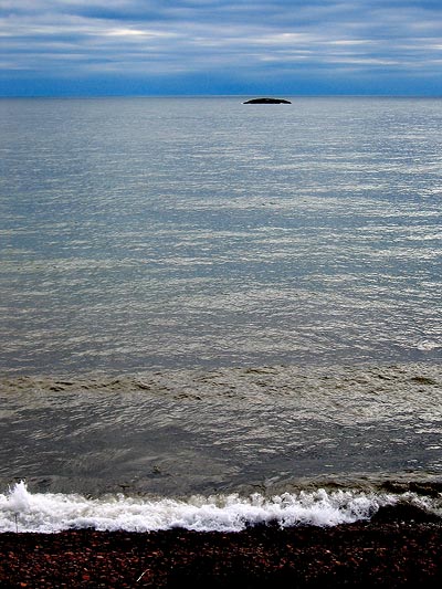 I know it's a lake, but it sure looks like an ocean.