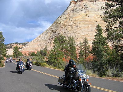 What's scarier: European tourists driving rented RVs or Eureopean tourists riding rented Harleys?